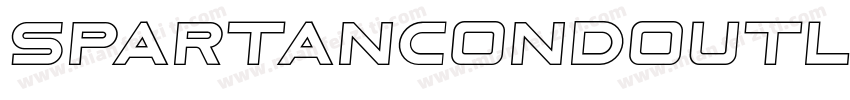 SpartanCondOutline R字体转换